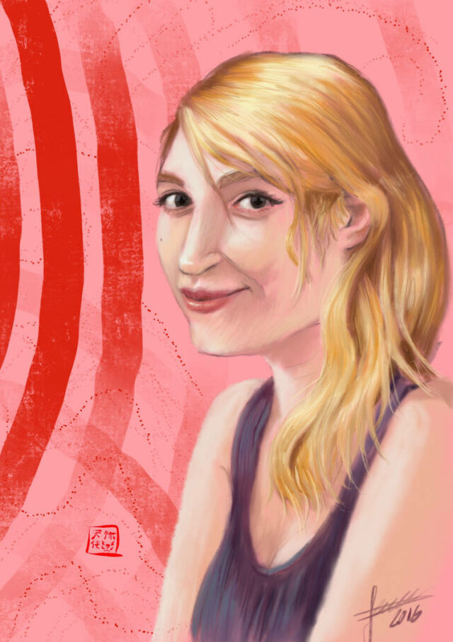 Blond girl